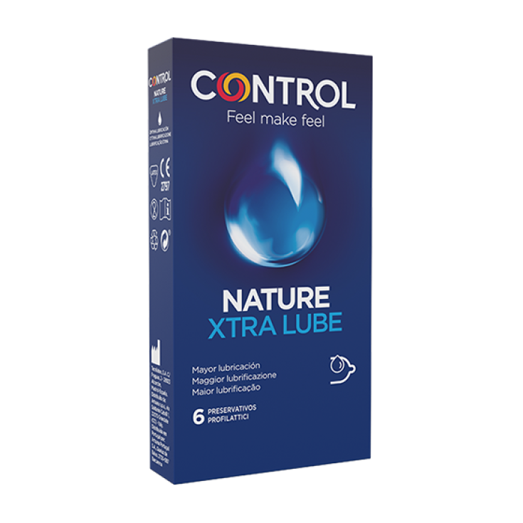 Control Nature Xtra Lube 6 Profilattici