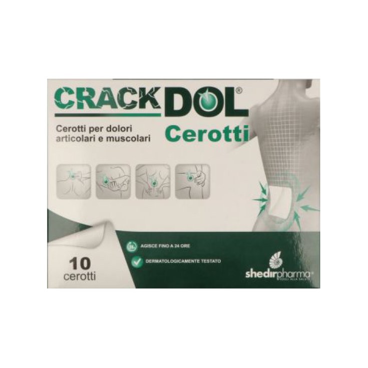 CrackDOL® ShedirPharma® 10 Cerotti