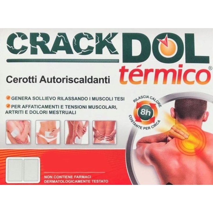CrackDOL® Termico ShedirPharma® 3 Cerotti Autoriscaldanti
