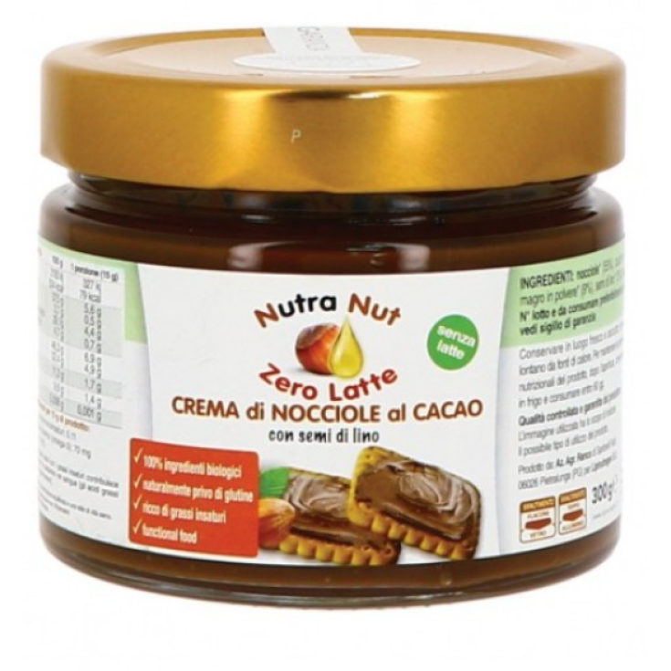 Crema Di Nocciole Al Cacao Zero Latte Nutra Nut 300g