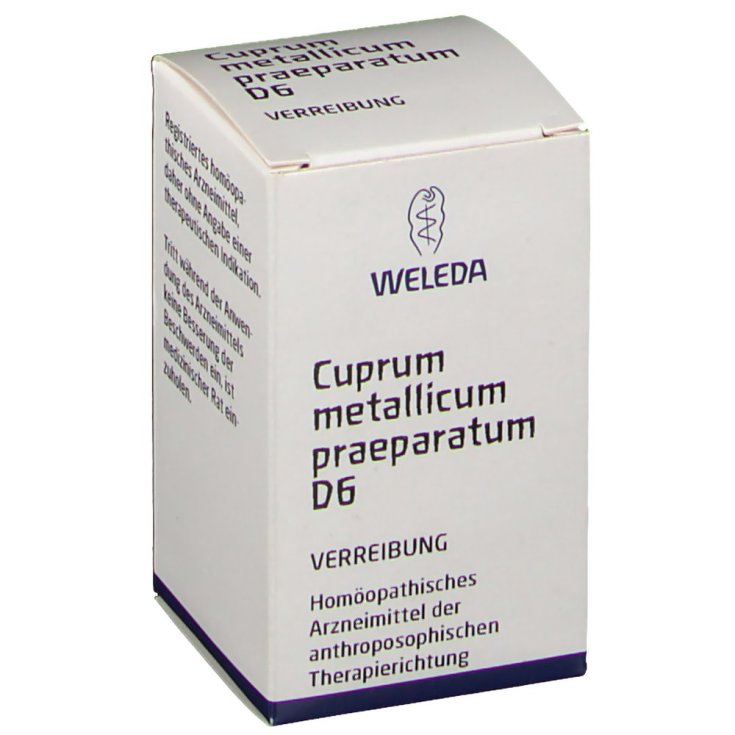 Cuprum Metallicum Praeparatum Weleda 20g