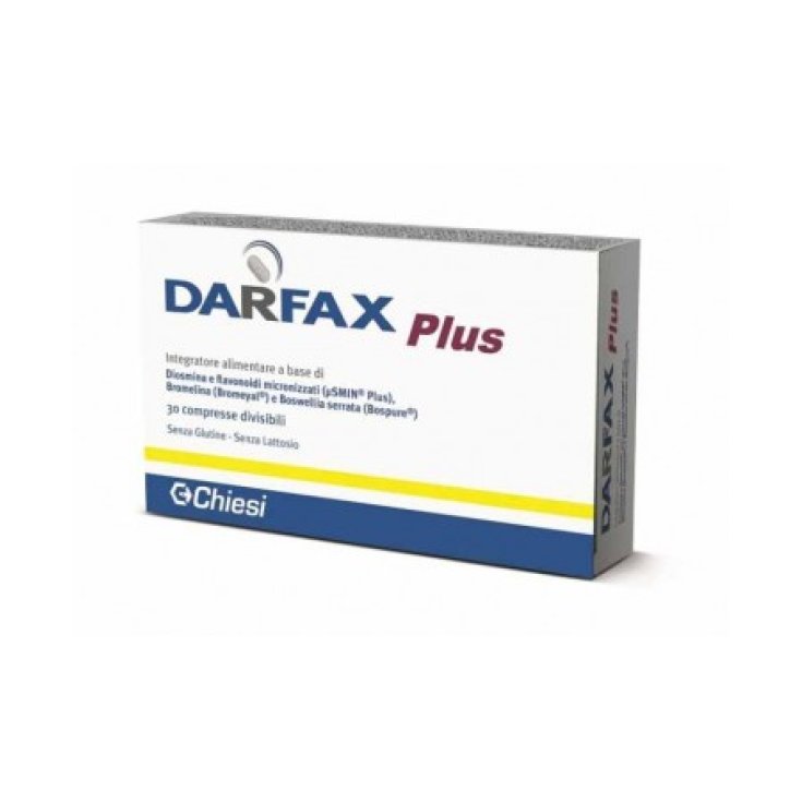 Darfax Plus Chiesi 30 Compresse 1425mg
