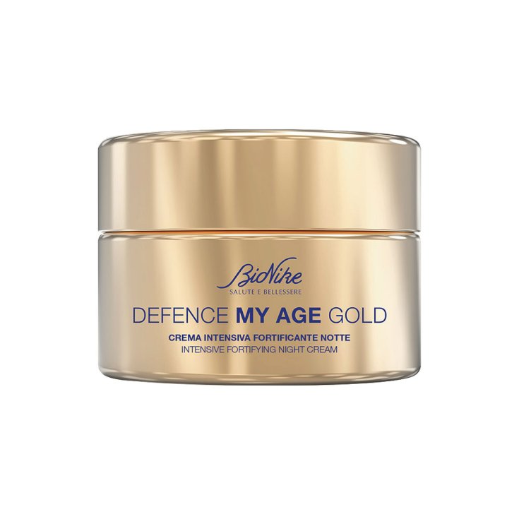 DEFENCE MY AGE GOLD - CREMA INTENSIVA FORTIFICANTE NOTTE BioNike 50ml