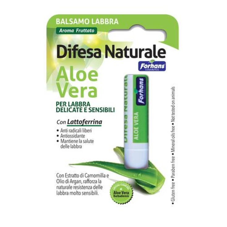 Difesa Naturale Aloe Vera Labbra Delicate Forhans