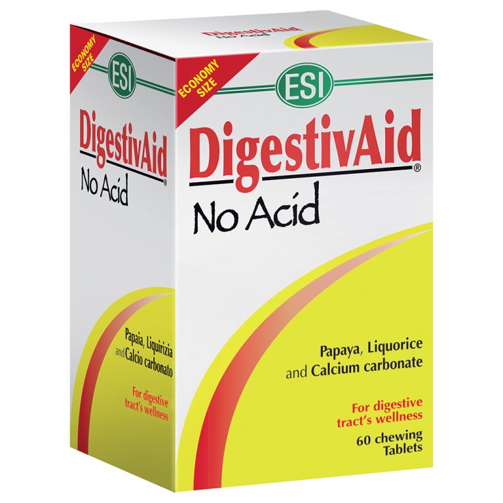 DigestivAid® No Acid ESI 60 Tavolette Masticabili