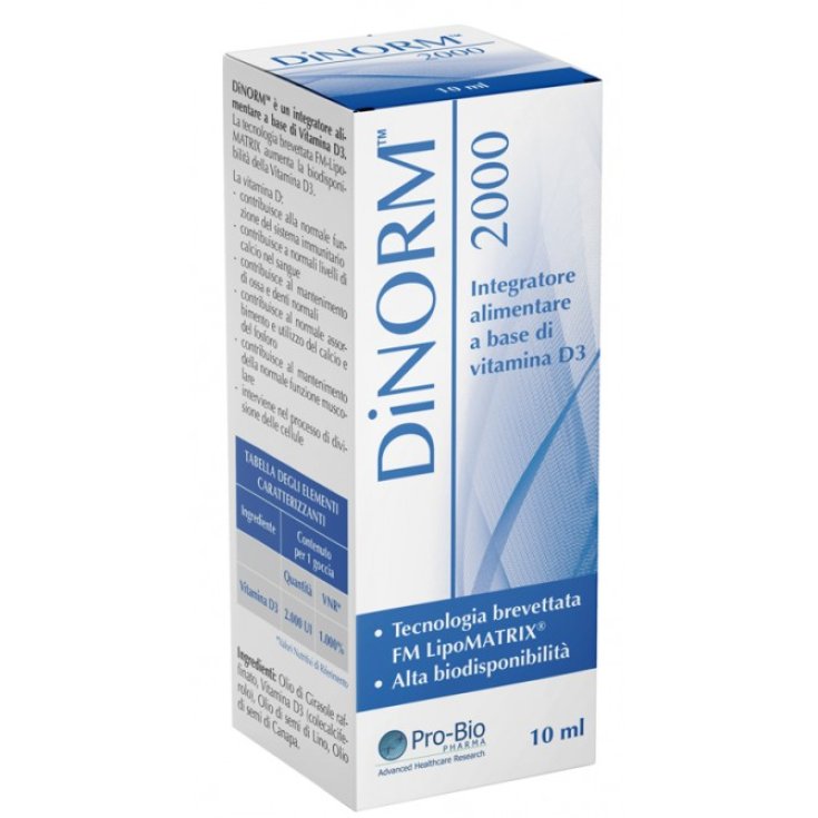 DiNORM 2000 Pro-Bio Gocce 10ml