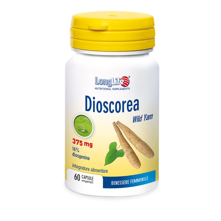 Dioscorea 375mg LongLife 60 Capsule Vegetali