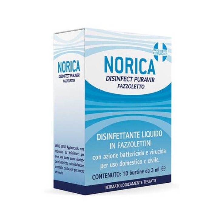 Disinfect Puravir Norica 10 Bustine Da 3ml