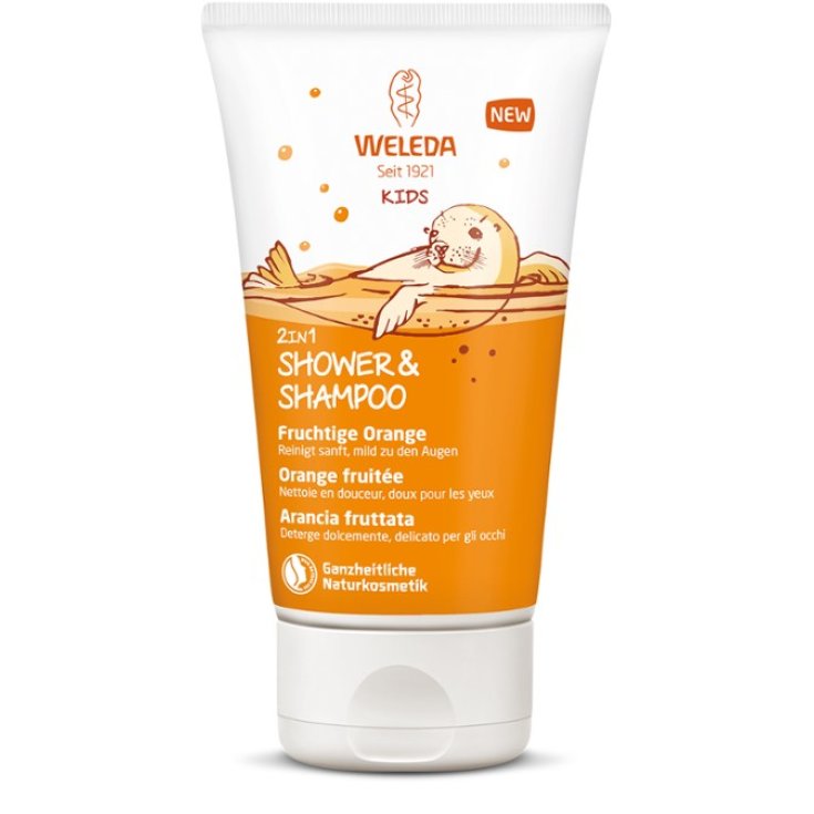 Weleda Cos Shampoo y Bodywash Naranja Frutal 150ml