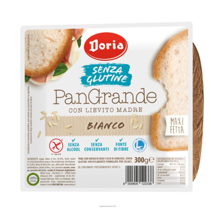 PanGrande Bianco Doria - Senza Glutine 300g