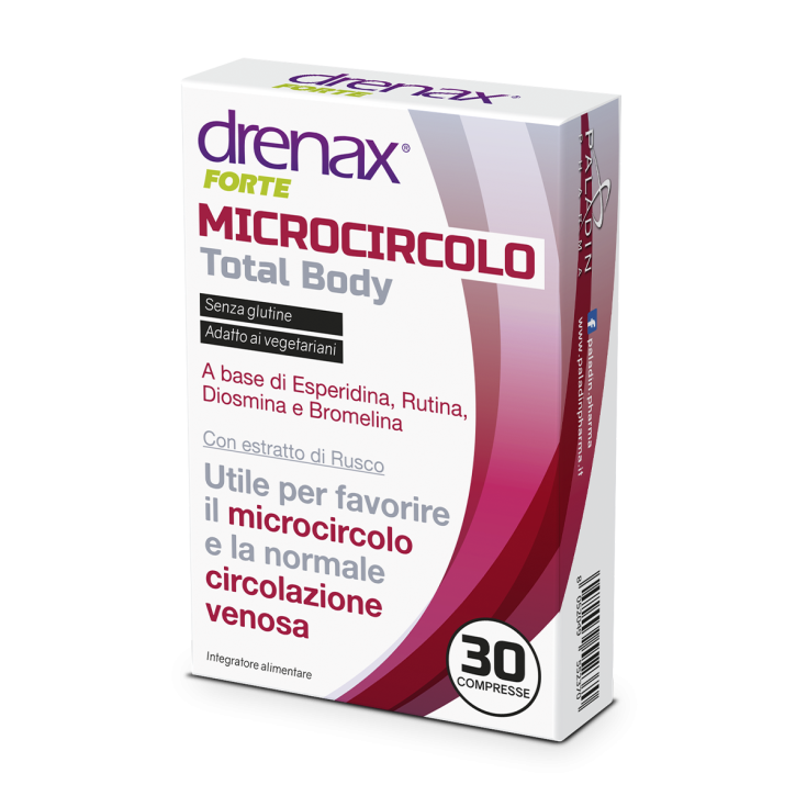 Drenax Forte Microcircolo Total Body Paldin Pharma 30 Compresse