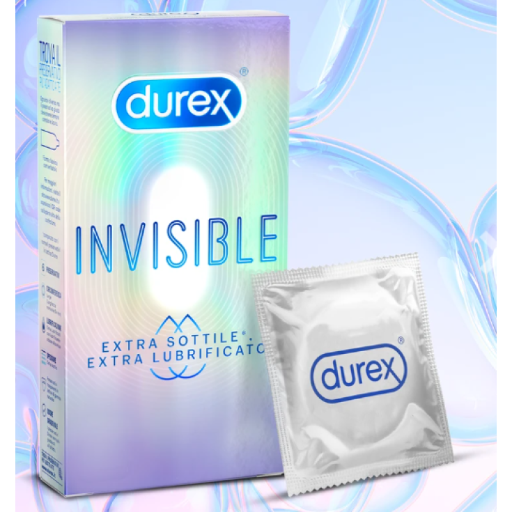 Durex Invisible Extra 6 Preservativi
