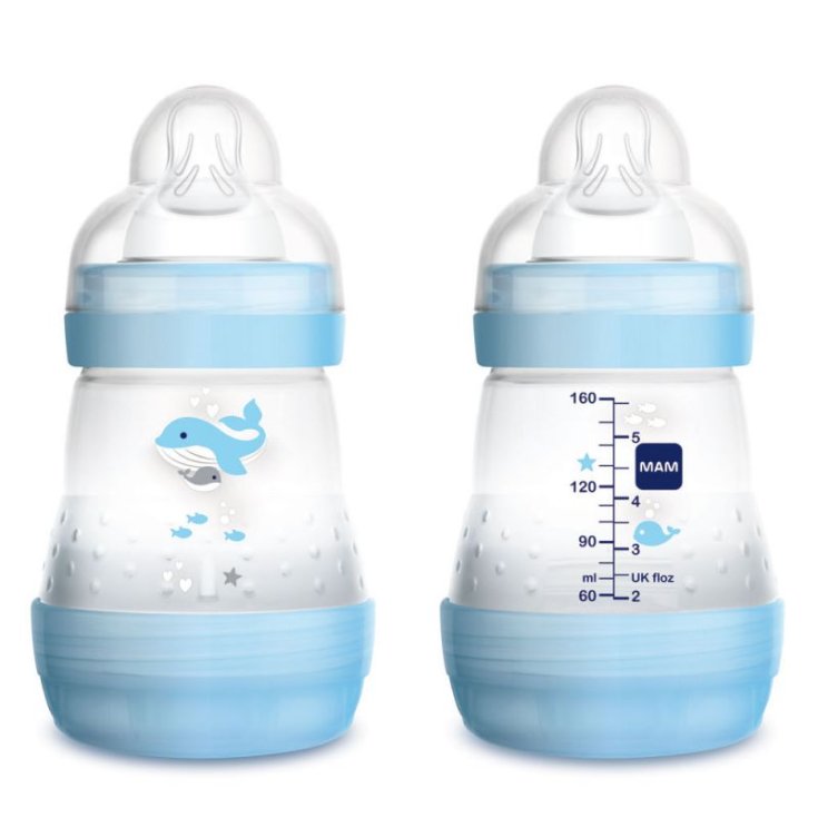 Easy Active Baby Bottle Biberon 4+ Mesi Silicone di Mam, Capienza