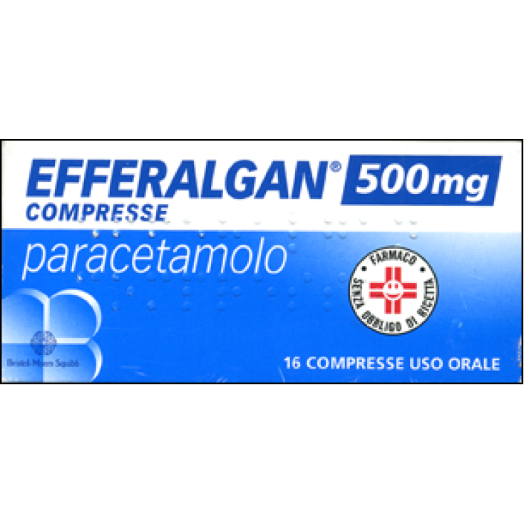 Efferalgan 16 Paracetamol Tablets 500mg