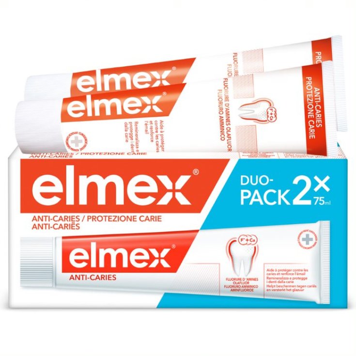 elmex® Protezione Carie Duo-Pack 2x75ml