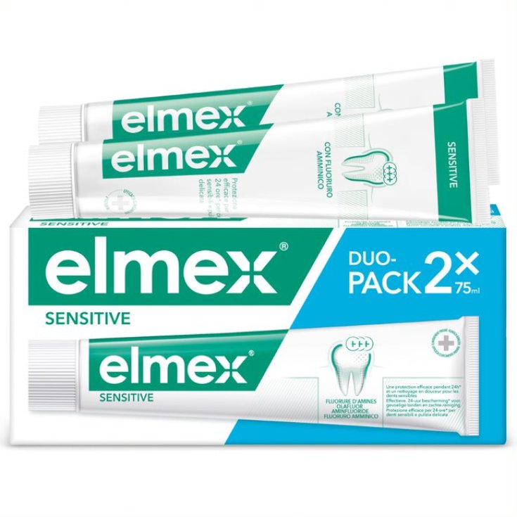 elmex® ​Sensitive Duo-Pack 2x75ml