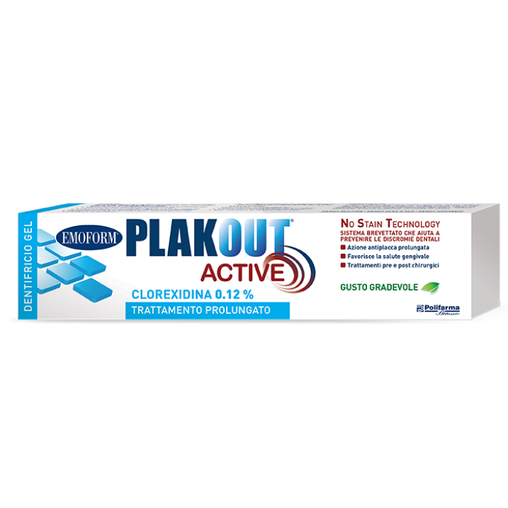 Emoform Plak Out Active Polifarma Benessere 75ml