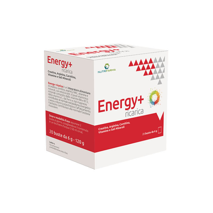 Energy+ ricarica NutriFarma by Aqua Viva 20 Buste