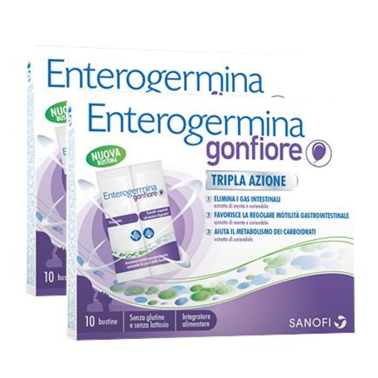 Enterogermina Gonfiore SANOFI 10 + 10 Bustine
