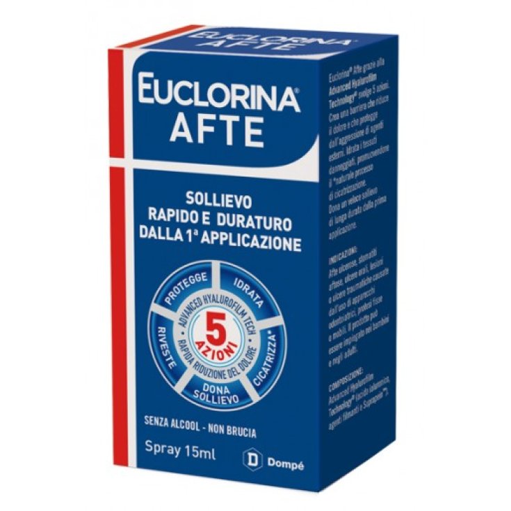 Euclorina Afte Dompè Spray 15ml