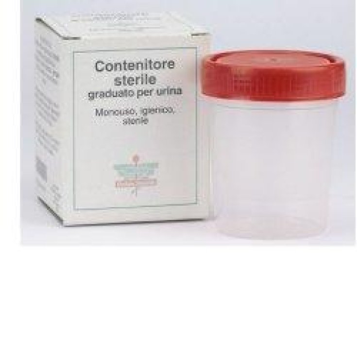 Gammatest Contenitore Sterile Per Analisi Delle Urine Tappo A Vite