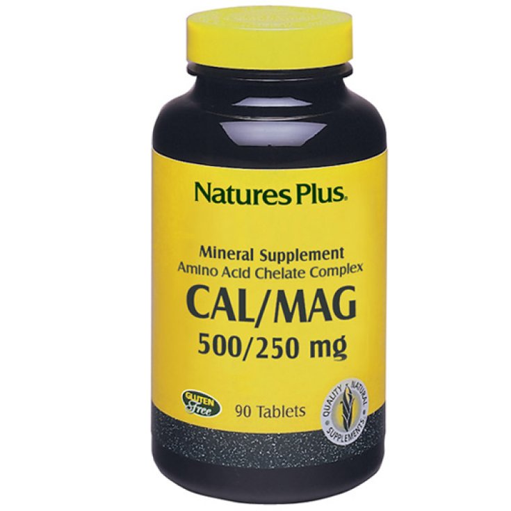 Nature's Plus Calcio Magnesio 500-250 mg Integratore Alimentare 90Tavolette