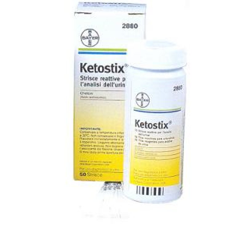 Ascensia Diabetes Care Ketostix Chetonuria 50 Strisce Reattive 