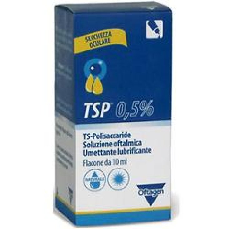Oftagen Tsp 0,5% TS-Polisaccaride Soluzione Oftalmica Umettante Lubrificante 10ml