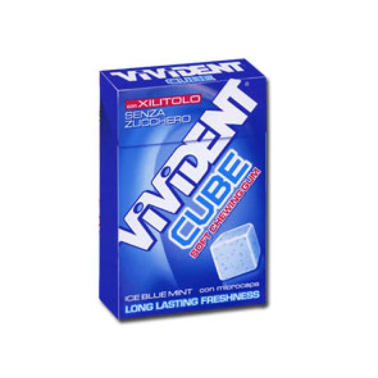 Vivident Cube Ice Blue Senza Zucchero 23g