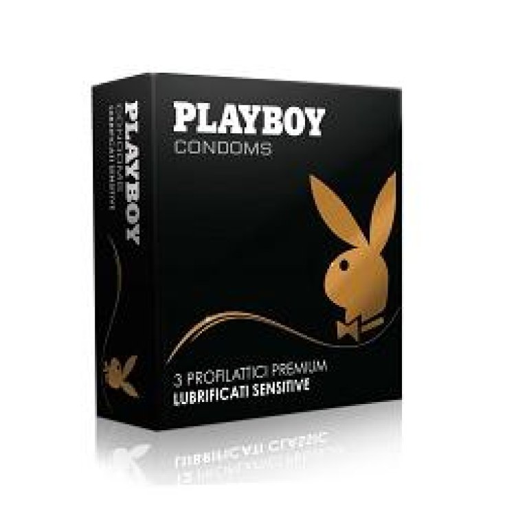 Playboy Profilattici Lubrificati Sensitive 3 Pezzi