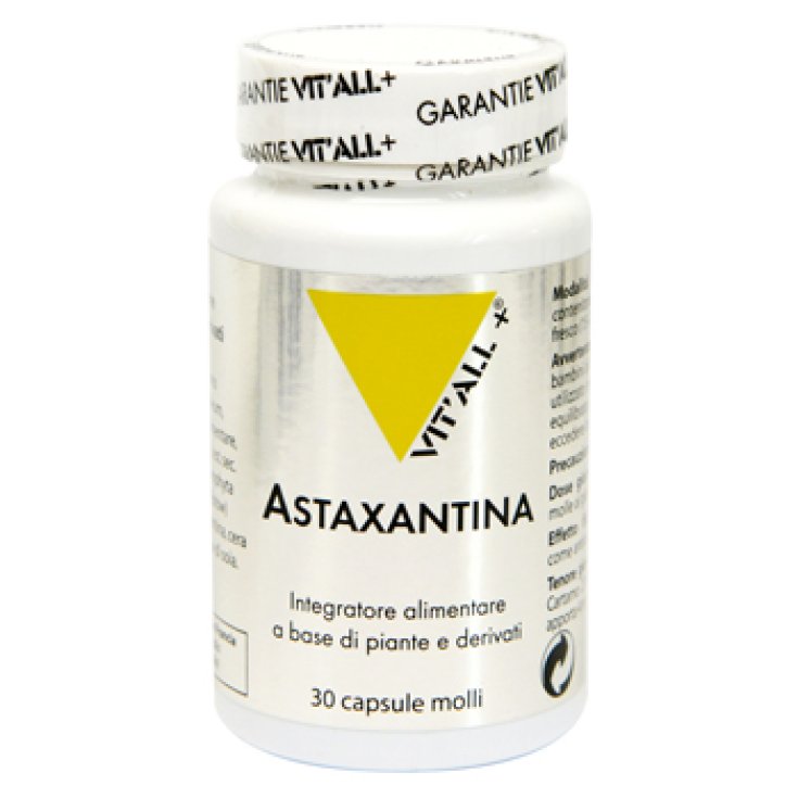 Astaxantina Vital Plus Integratore Alimentare 30 Capsule