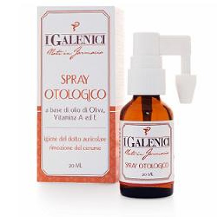 Igalenici Spray Otologico All'Olio di Oliva e Vitamina E Dispositivo Medico 20ml