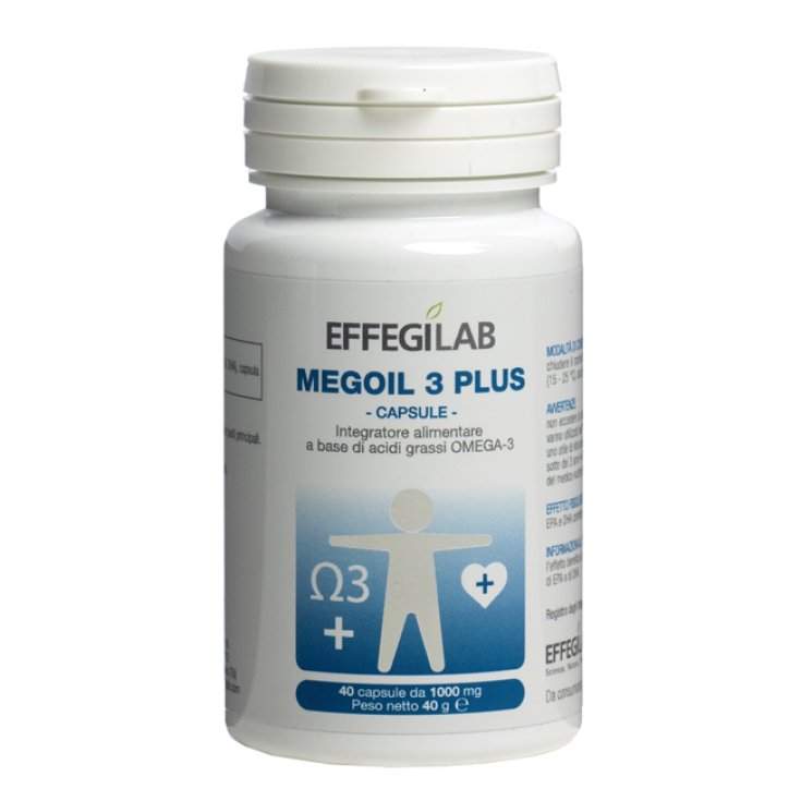Megoil3 Plus Integratore Alimentare 40 Capsule