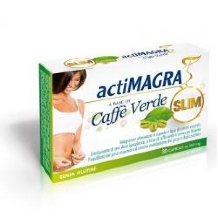 ActiMagra Slim Con Caffe' Verde Integratore Alimentare 30 Capsule