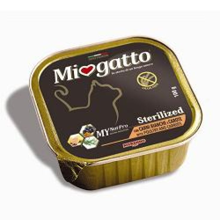 Morando Miogatto Sterilizzato Patè Carni  Banche E Carote Grain Free Monodose100g