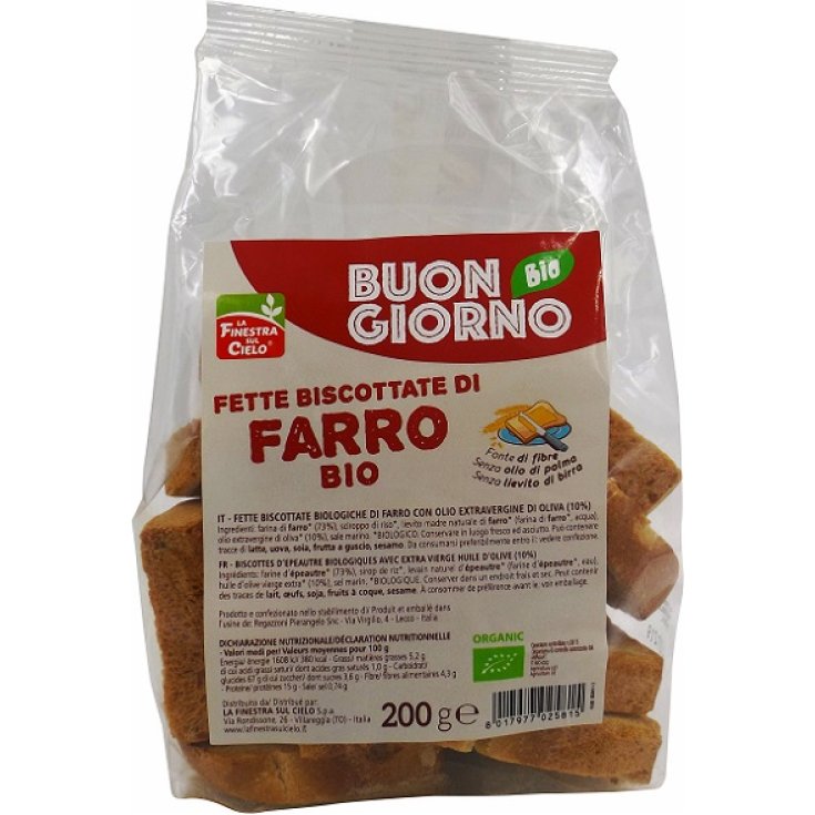 Fette Biscottate Farro Bio S/l
