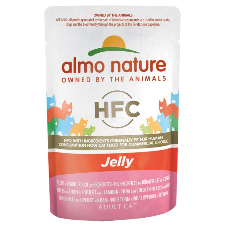 HFC Jelly Filetto di Tonno e Pollo con Prosciutto - 55GR