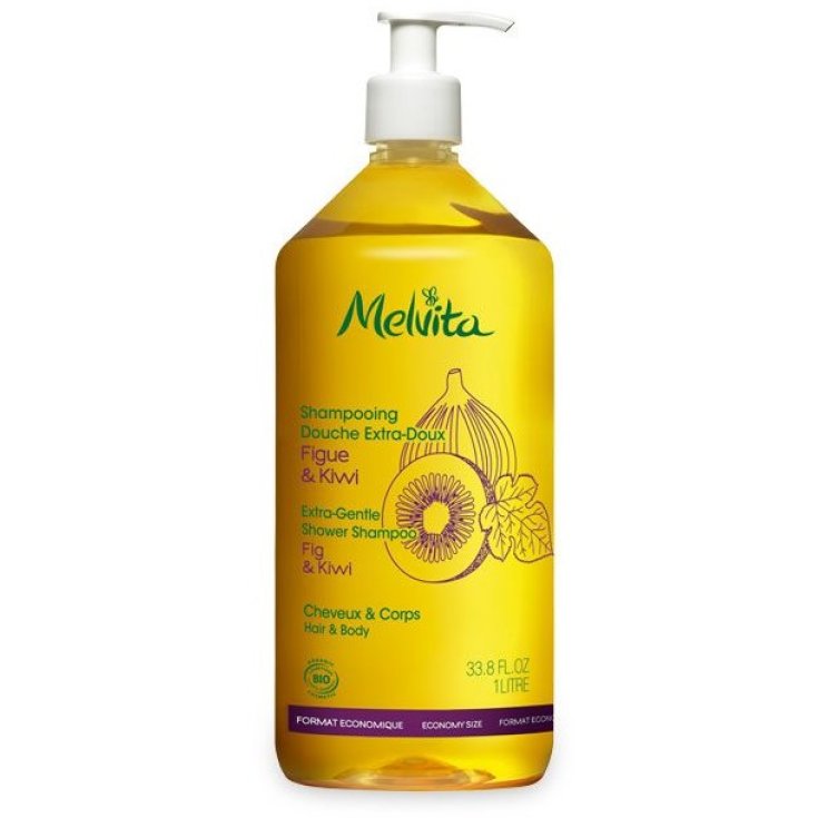 Shampoo Fico e Kiwi Extra-Delicato Melvita 1000ml