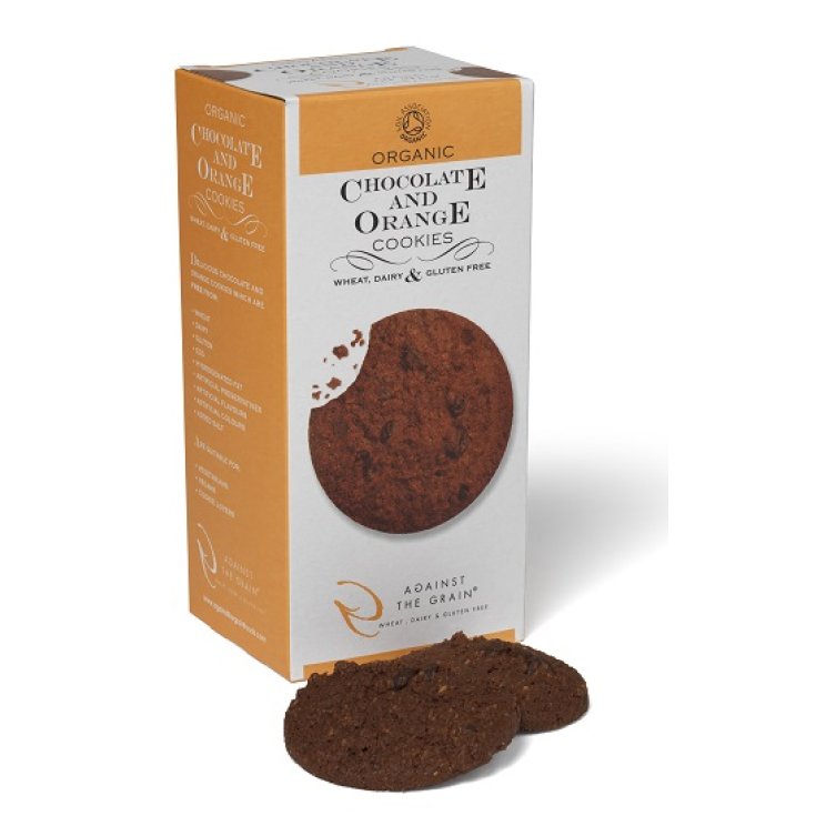 Organic Chocolate And Orange Cookies Senza Glutine 150g