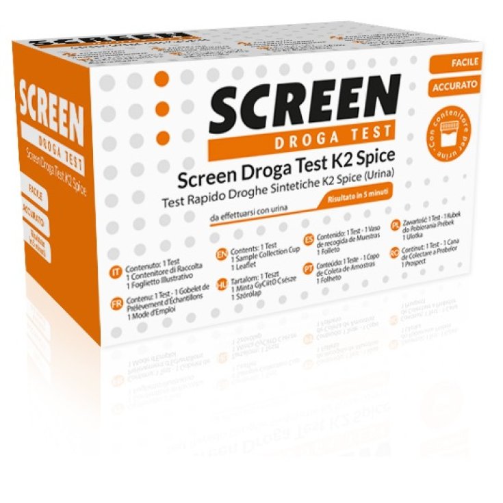 Screen Droga Test K2/spice Uri