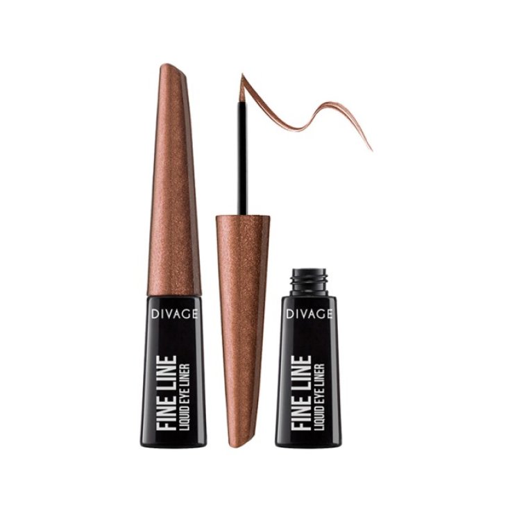 Divage Fine Line Eyeliner Liquido 5409 Pearly Brown