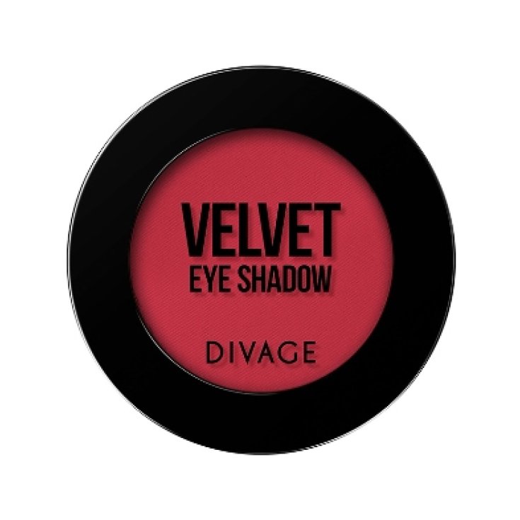 Divage Velvet Eye Shadow Ombretto Matt 7322 Pure Red