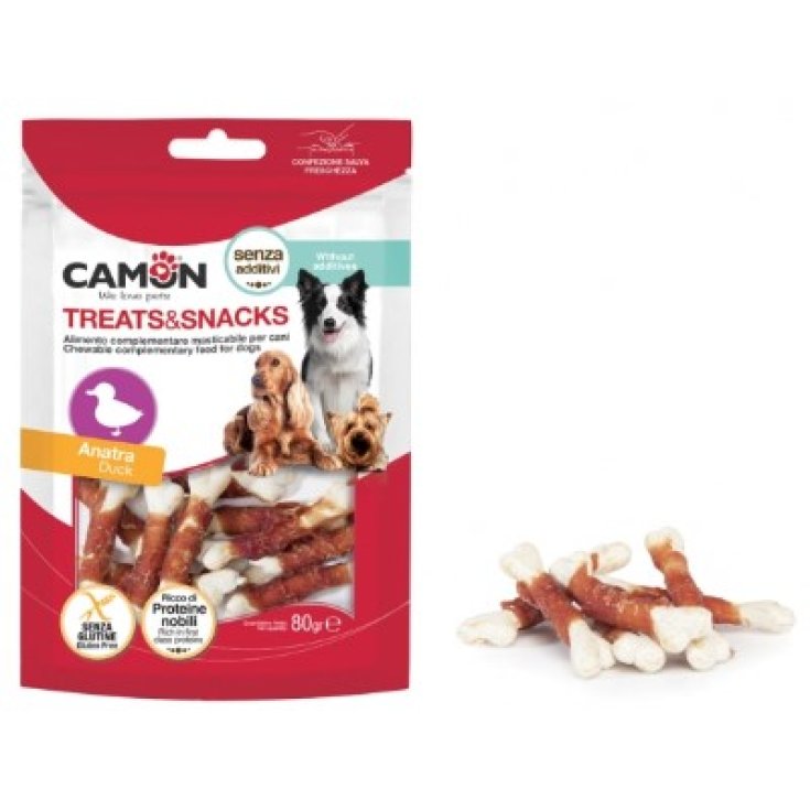 Snack Ossicini Masticabili con Anatra - 80GR