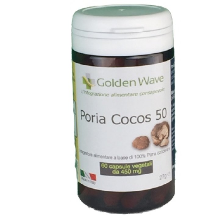 Golden Wave Poria Cocos 50 Integratore Alimentare 60 Capsule
