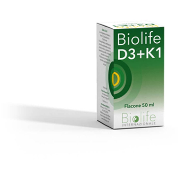 Biolife D3+k1 Gocce Integratore ALimentare 50ml