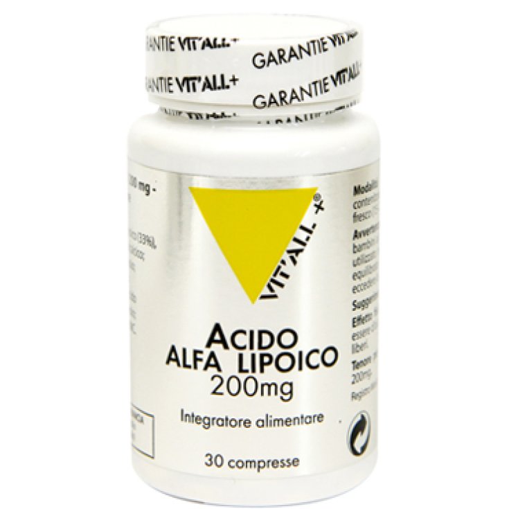 Vital Plus Acido Alfa Lipoico Senza Glutine 30 Compresse 