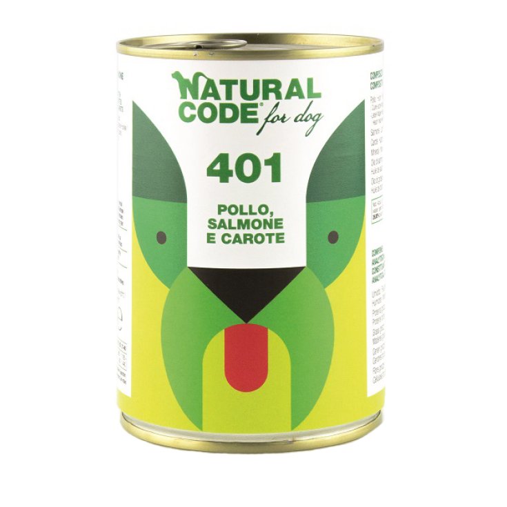 For Dog 401 Pollo, Salmone e Carote - 400GR