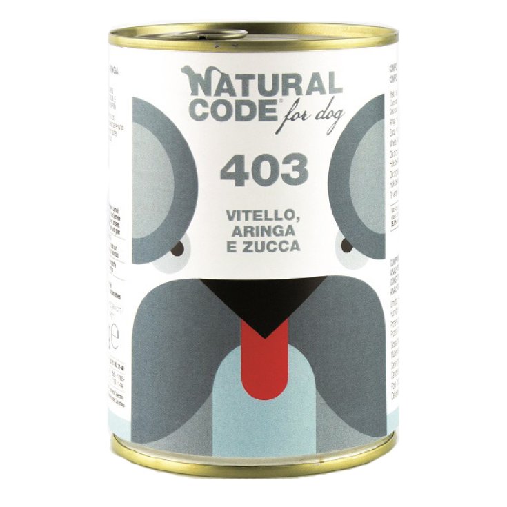 For Dog 403 Vitello, Aringa e Zucca - 400GR