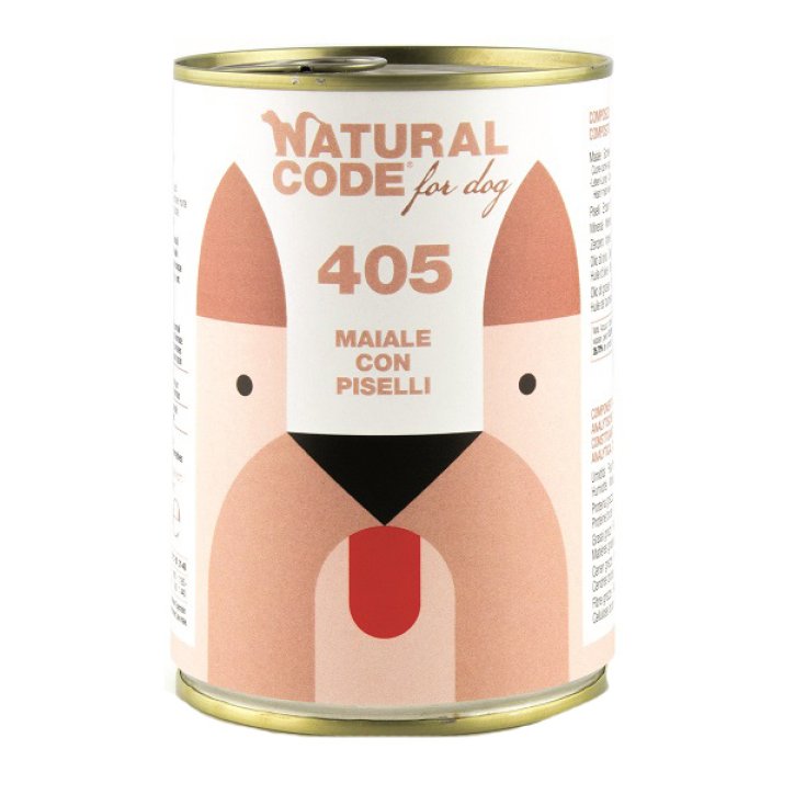 For Dog 405 Maiale con Piselli - 400GR