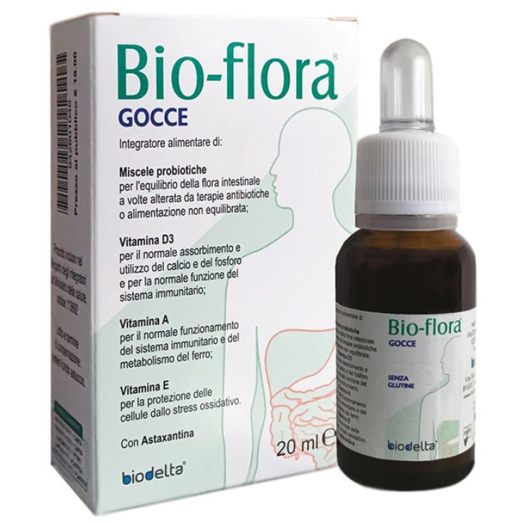 Biodelta Bioflora Gocce Integratore Alimentare 20ml